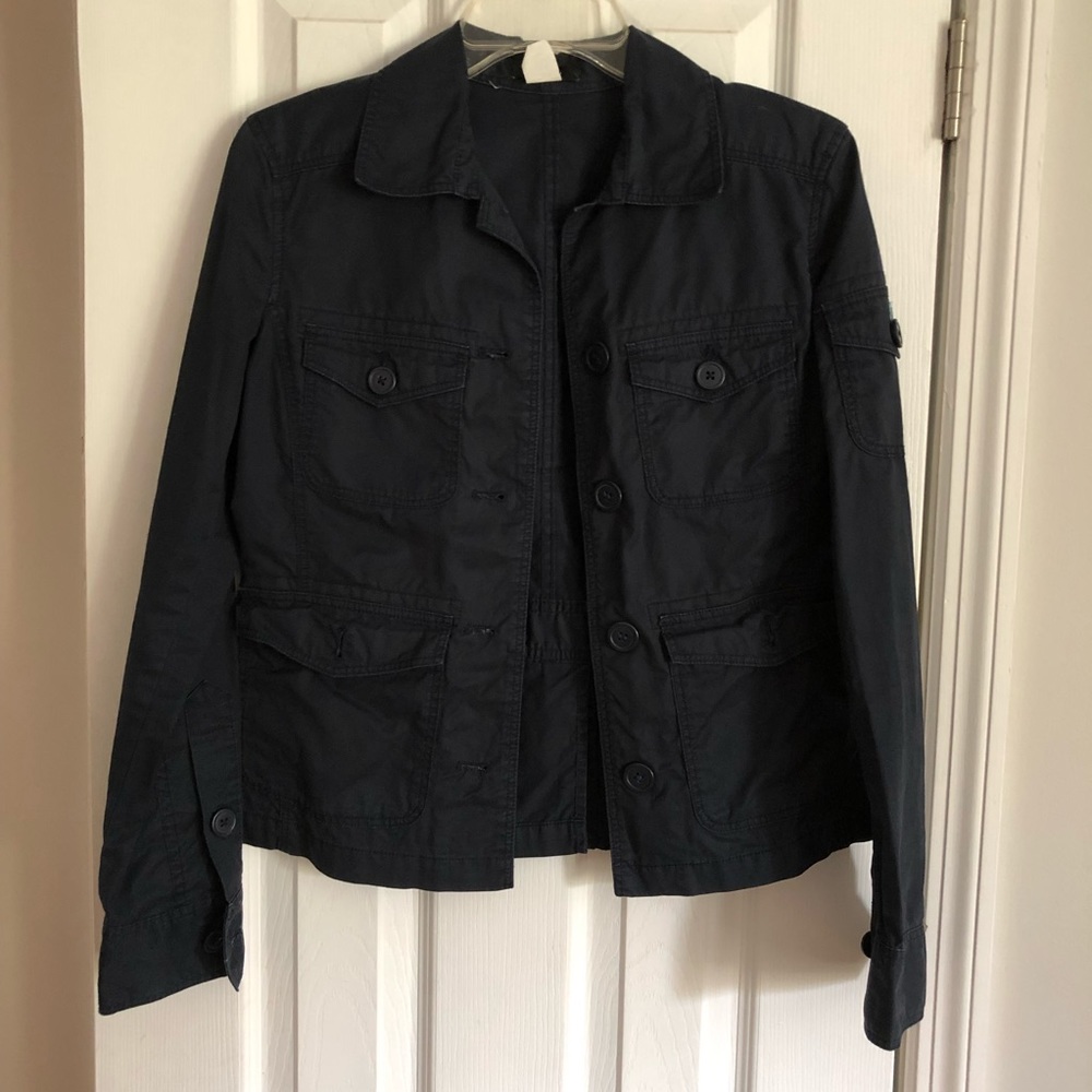 J. Crew Navy Utility Jacket